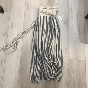 Free people strapless dress